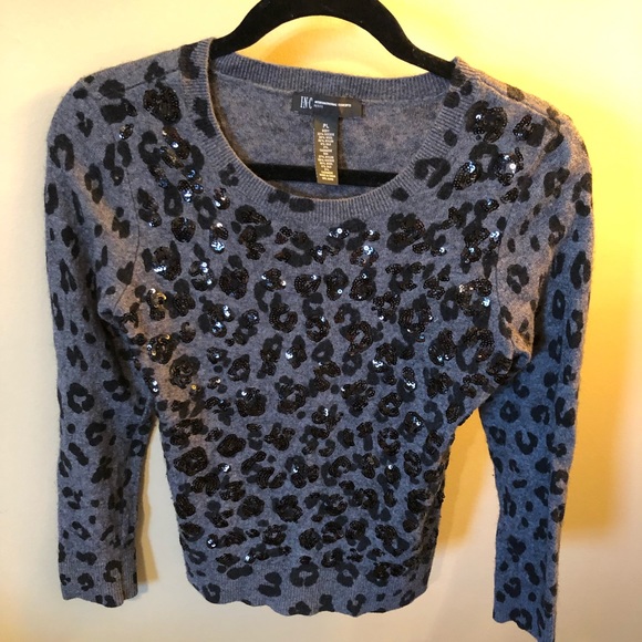 INC International Concepts Sweaters - Sequined Sweater